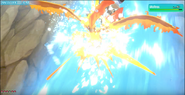 Waterfall depicted in Pokémon: Let's Go, Pikachu! and Pokémon: Let's Go, Eevee!