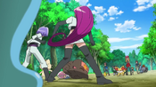 Team Rocket battle the twerps