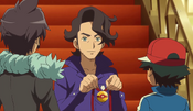 Professor Sycamore awarding everyone with a medal