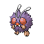 Venonat's FireRed and LeafGreen sprite