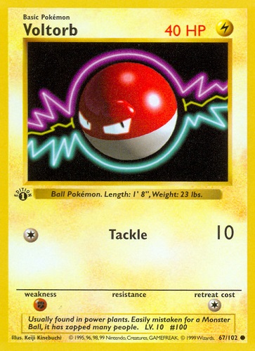 Voltorb (Base Set), Pokémon Wiki