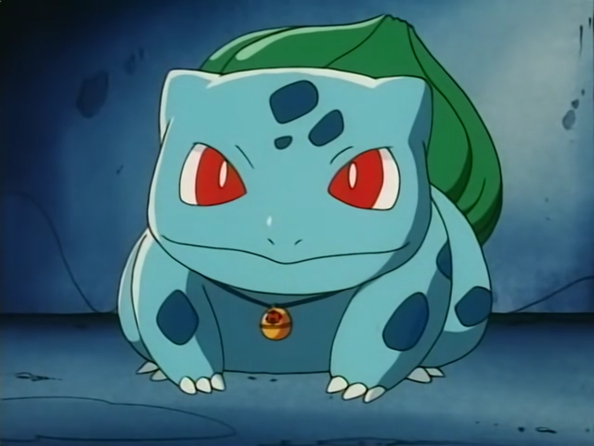 Which of Ash's Pokémon at Oaks lab is Bulbasaur friends with :  r/pokemonanime