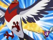 Ash's Swellow takes the hit