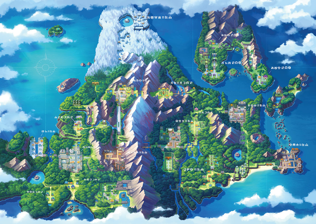 Pokemon Diamond, Pearl and Platinum :: Game Maps