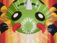 Poison Sting being used by Bugsy's Spinarak.