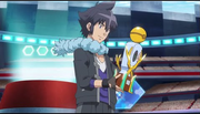 Alain's Trophy from the Kalos League