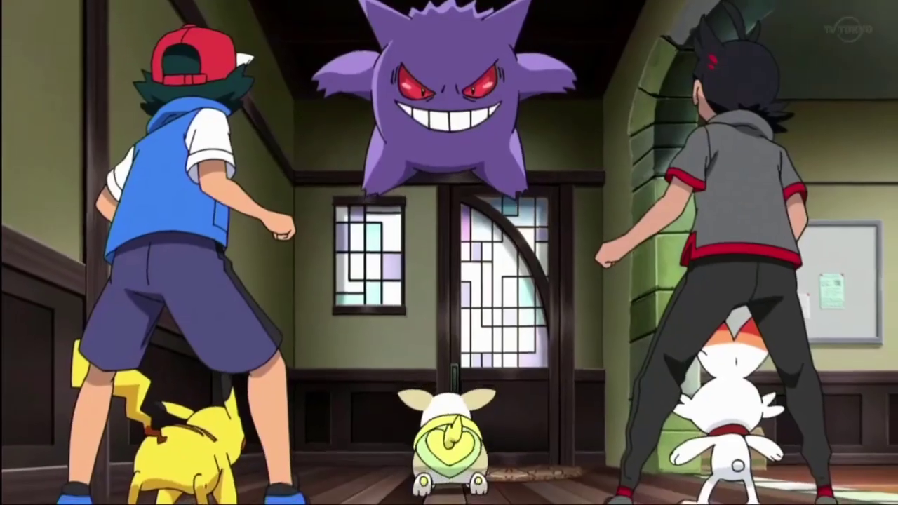 Pokemon Arts and Facts on X: Ash's Gengar does not match the