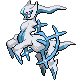 Arceus ice-type in Platinum