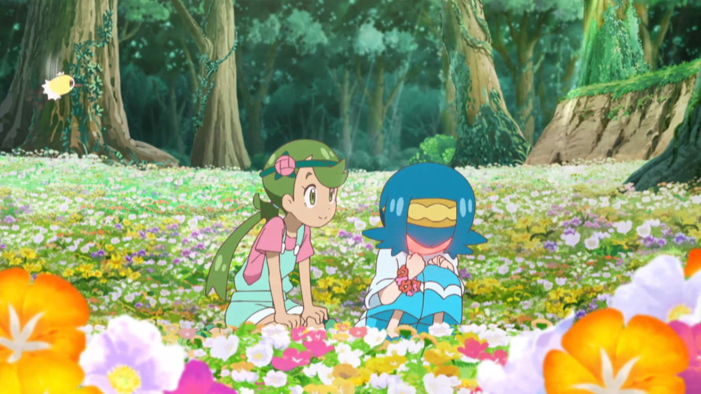 Lillie gets the baby to stop crying (and scares everyone else), Pokémon  Sun and Moon