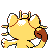 Meowth's back sprite