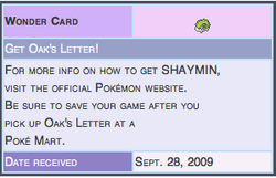 How to get Shaymin and Oak's Letter in Pokémon Brilliant Diamond and  Shining Pearl