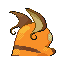 Raichu's Shiny back sprite