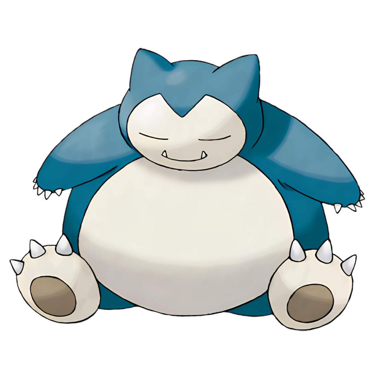 How to draw Snorlax | Pokemon - Sketchok easy drawing guides