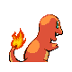 Charmander's back sprite