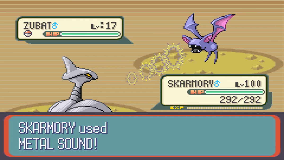 Shiny Zubat! Pokémon Fire Red