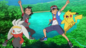 Ash and Goh decides to head over to Sinnoh