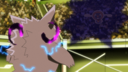 Hex being used by Volkner's Rotom.