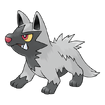 #261 Poochyena Duister