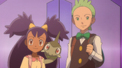 Iris and Cilan await for more adventures