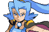 Clair's VS sprite in HeartGold & SoulSilver