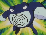 Andreas' Poliwrath was used during the Seaking Catching Competition. It proved to be a bully like its master, but was defeated by Misty's Poliwhirl.