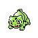 Bulbasaur's Pokémon Gold Version Shiny sprite