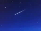 The unusual shooting star