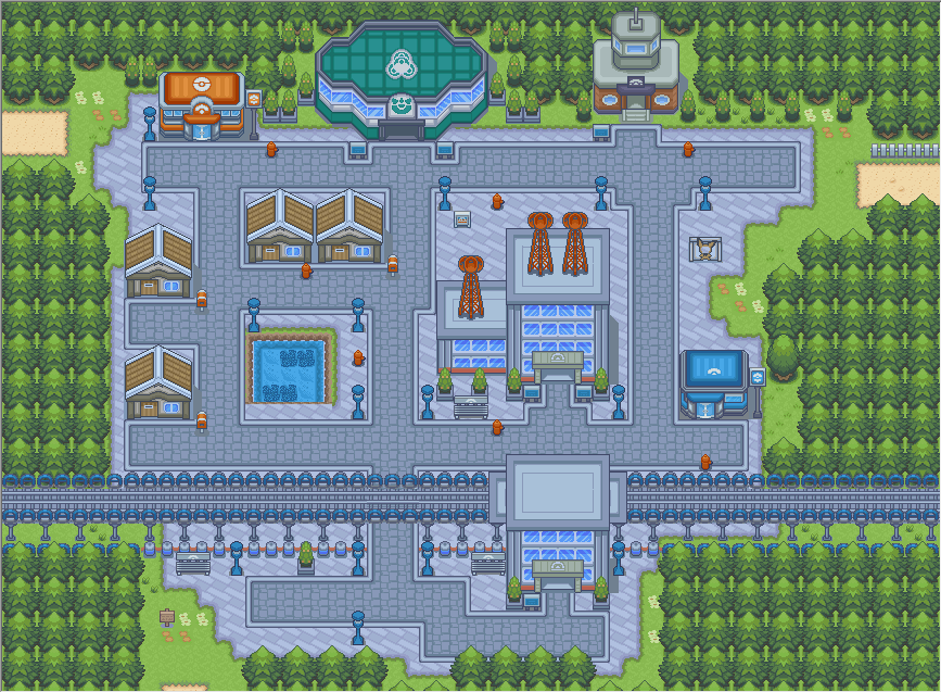 Pokemon Light Platinum Snowce City Walkthrough