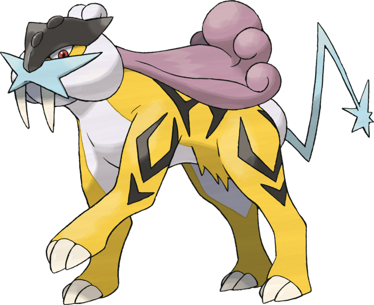 Entei Raikou Suicune - Pokemon Legendary Beasts Gender Difference. 