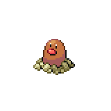 Diglett - #050 -  Pokédex