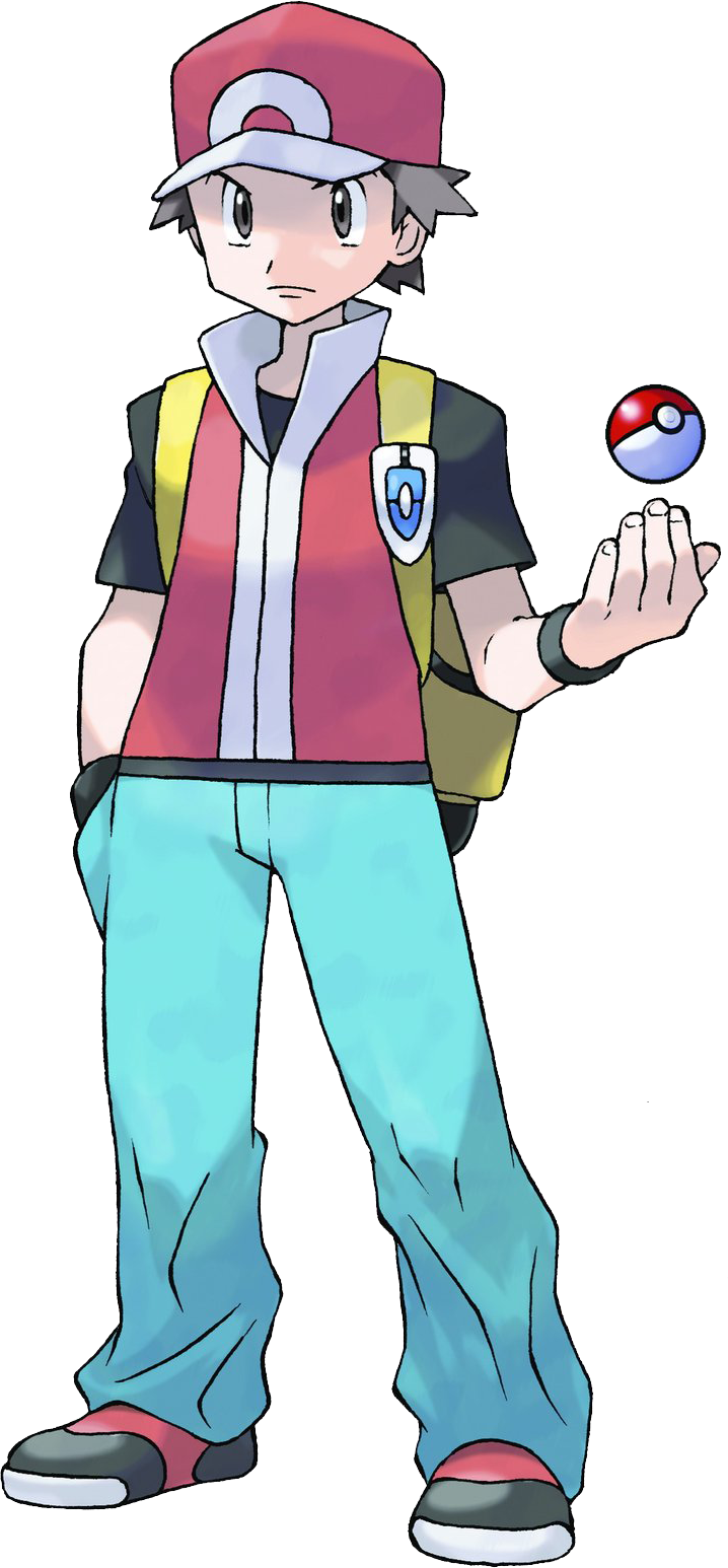 Algumas personagens de alola e o red