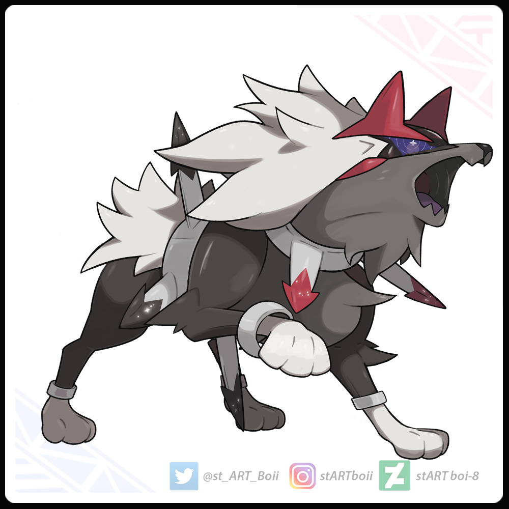 Lychaos is the Ghost/Dark-type Legendary Pokémon and the game mascot of Pok...