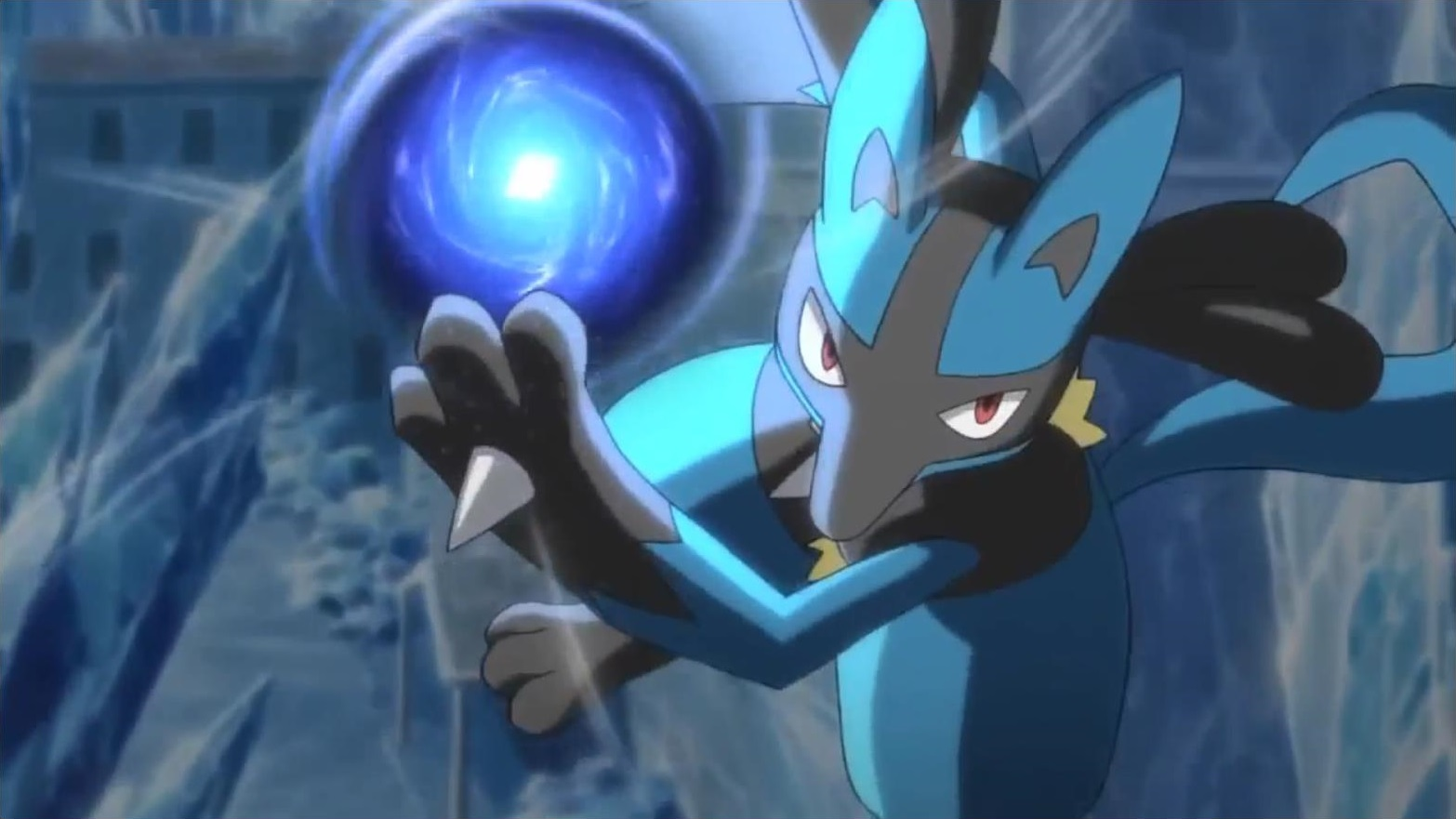 SHINY LUCARIO: AURA SURGE by MACH-13 on Newgrounds