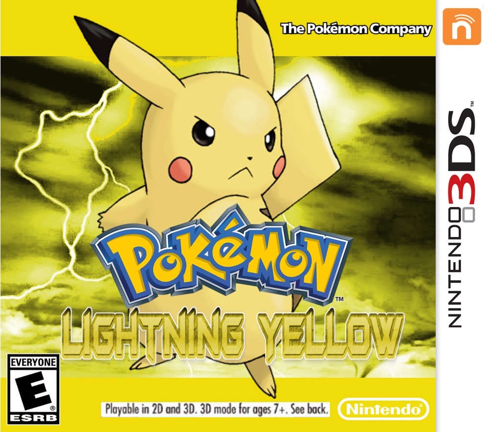 Pokemon Thunder Yellow  Gameboy pokemon, Pokemon, Pokemon games