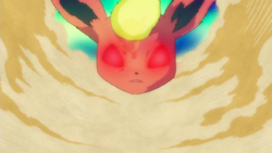 XXVII ☆ XI — Flareon Scary Face.