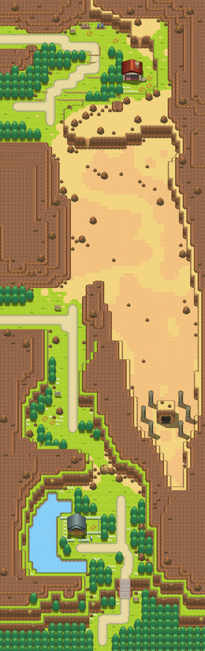 Pokémon Emerald - Desert Underpass