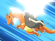 Ash Charizard Steel Wing