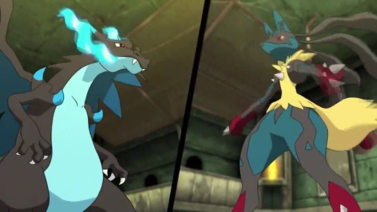 Pokémon (Ash vs Alain - Ash Greninja vs Charizard X - Liga Kalos - Fin