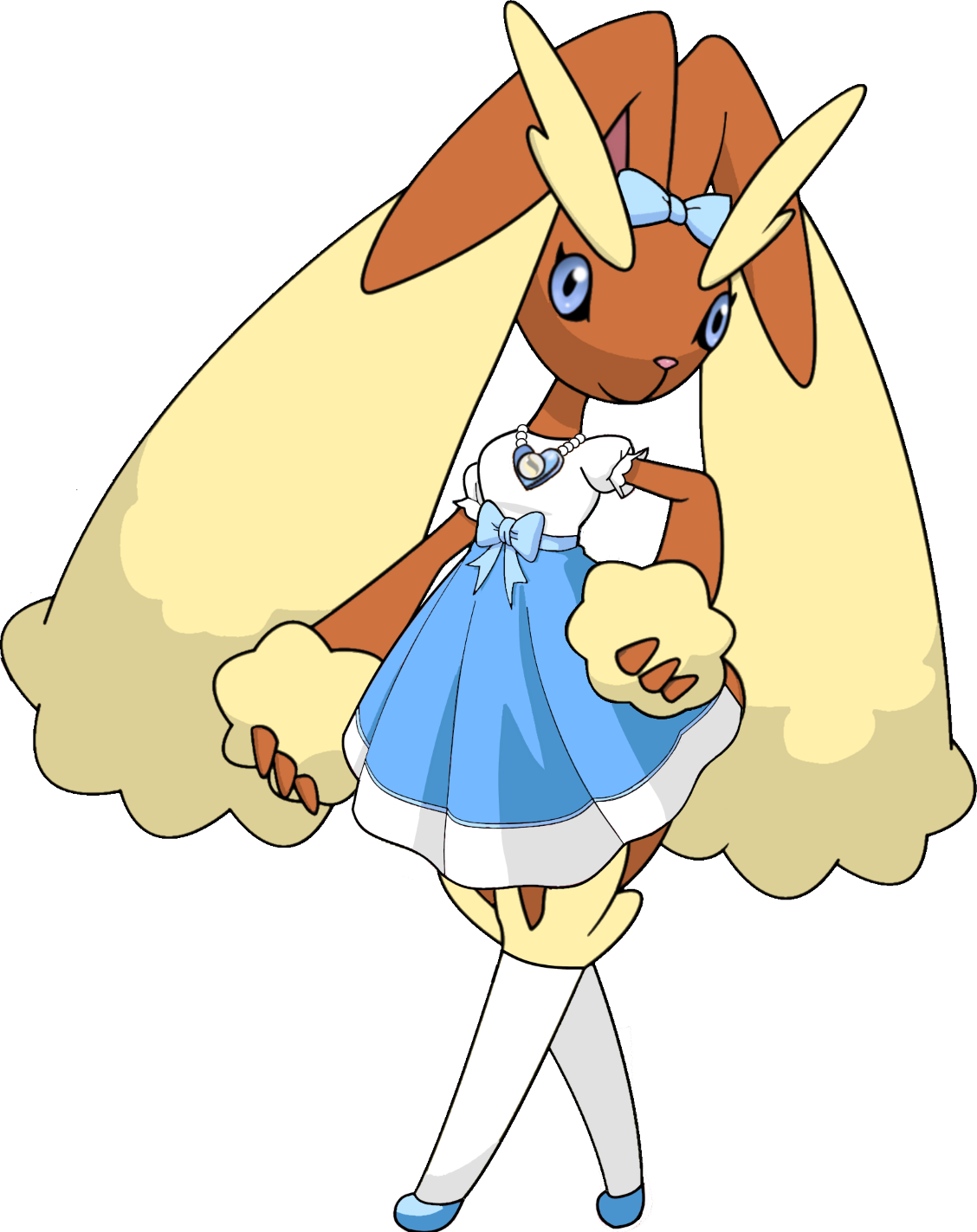 This Lopunny, nicknamed Cocoa (Japanese: コ コ ア Kokoa) is a Normal-type Poké...