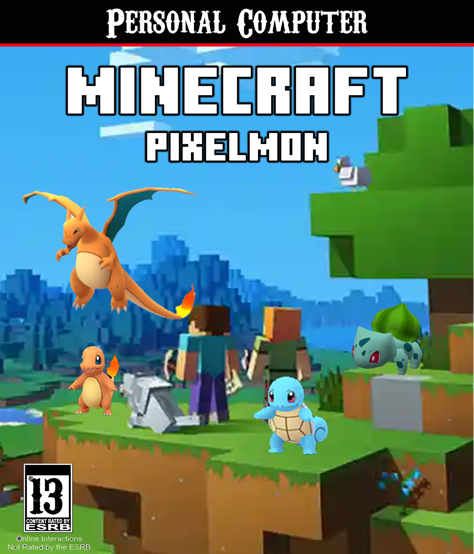 Elemental Pokémon Chaos in Minecraft Pixelmon: The Movie - Stop