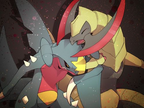 haxorus vs garchomp vs salamence