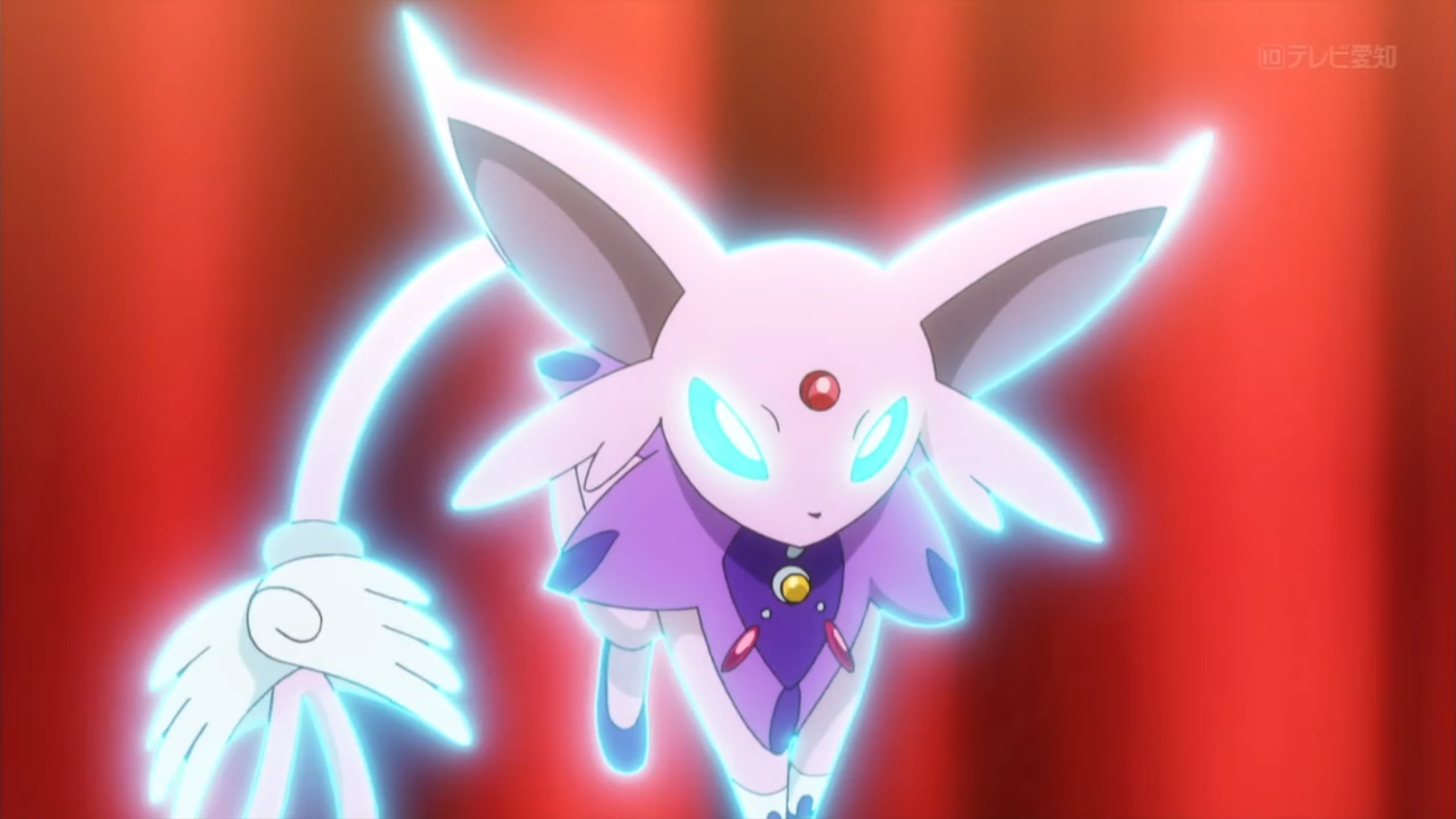 Espeon (Evolution Psychic of Eevee) Pokemon [Mentali évolution psychique  d'Evoli]