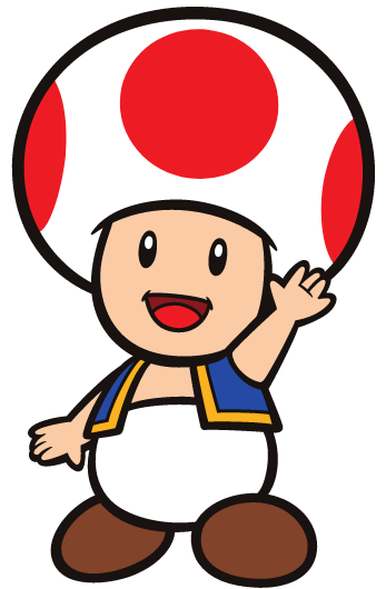 how to draw toad from mario