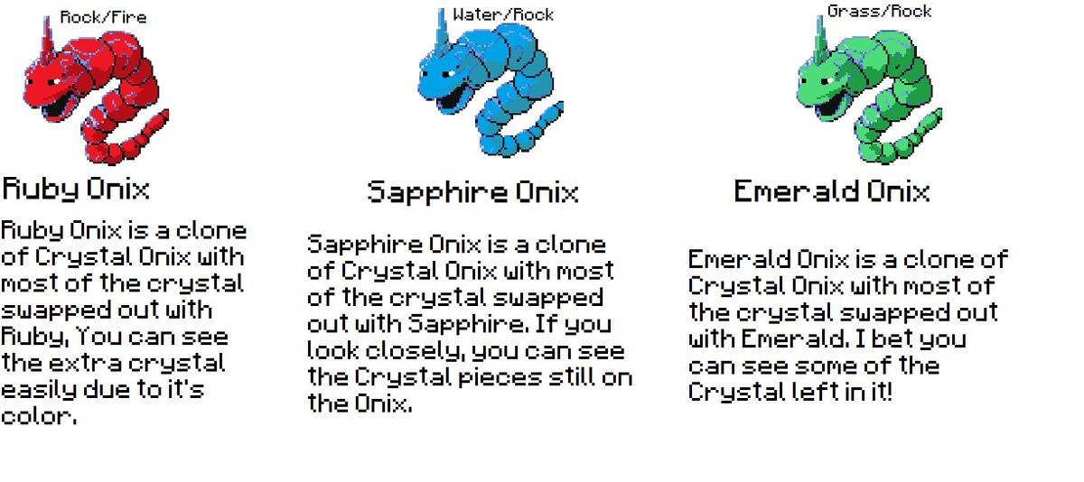 OC - meet Aquaponix! An alternate onix evolution : r/pokemon