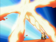 Tucker's Arcanine Fire Blast