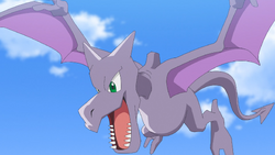 This is Nia, my aerodactyl from Pokémon X. She has The jolly