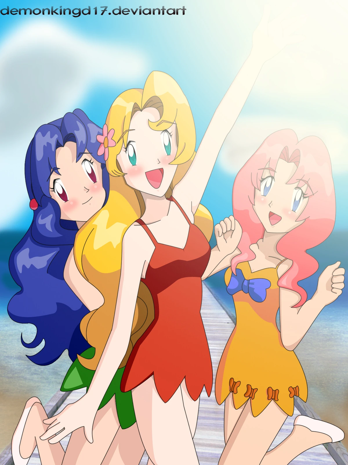 Violet, Daisy and Lily Waterflower (PML) PokéFanon Fandom