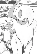 Absol in the manga