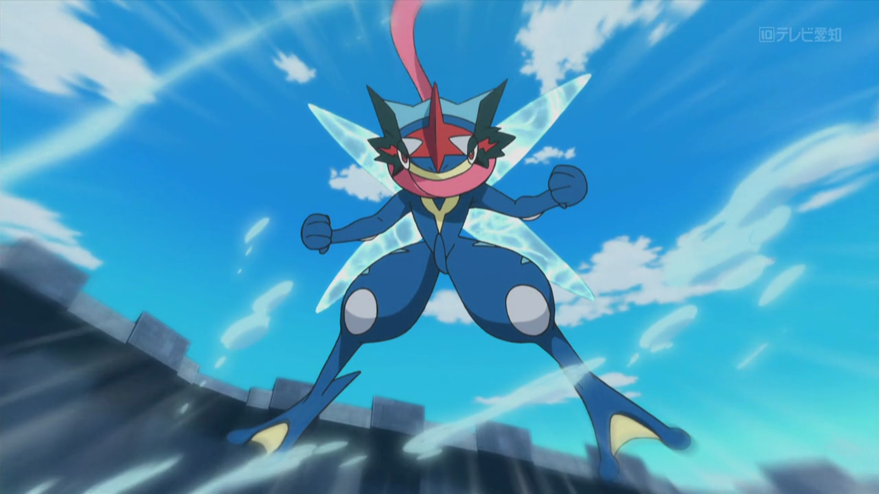 Fun With Colours - BLM — Canon shiny Greninja and Ash Greninja if
