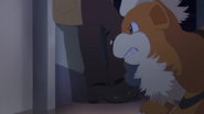 As a Growlthe, angry at Faba for kidnapping Josie's family.